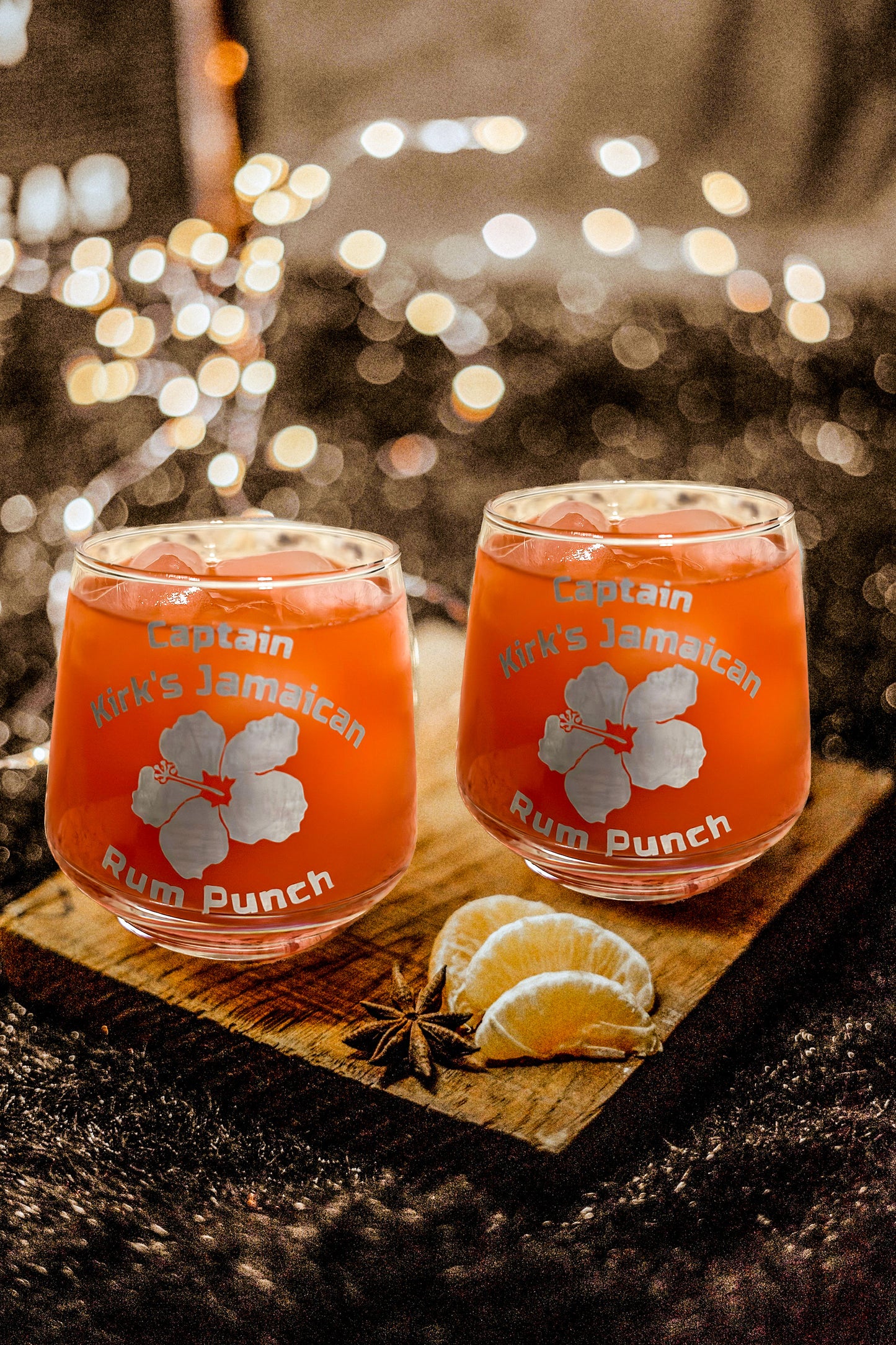 Captain Kirk's Souvenir Rock Glass